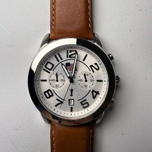 Michael Kors Mercer American Flag Watch- promotional item never sold in stores.